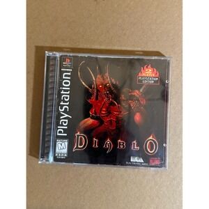 PS1 Diablo Case & Manual ONLY Playstation OEM 1996 NO DISC